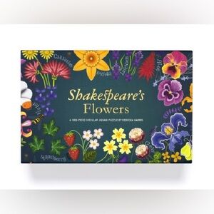 Shakespeare's Flowers: A 1000 Piece Jigsaw Puzzle